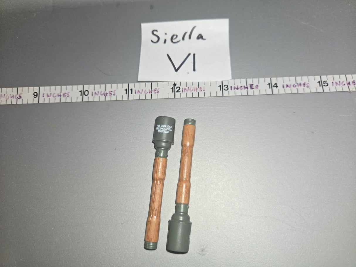 1/6 WWII German Grenade Lot