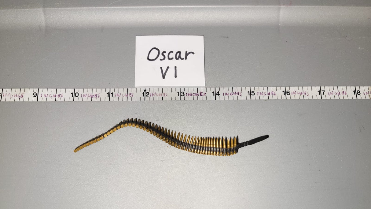 1:6 WWII German Machine Gun Ammunition Belt