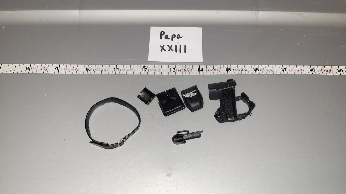 1:6 Scale Modern Era Police Duty Belt with Gear