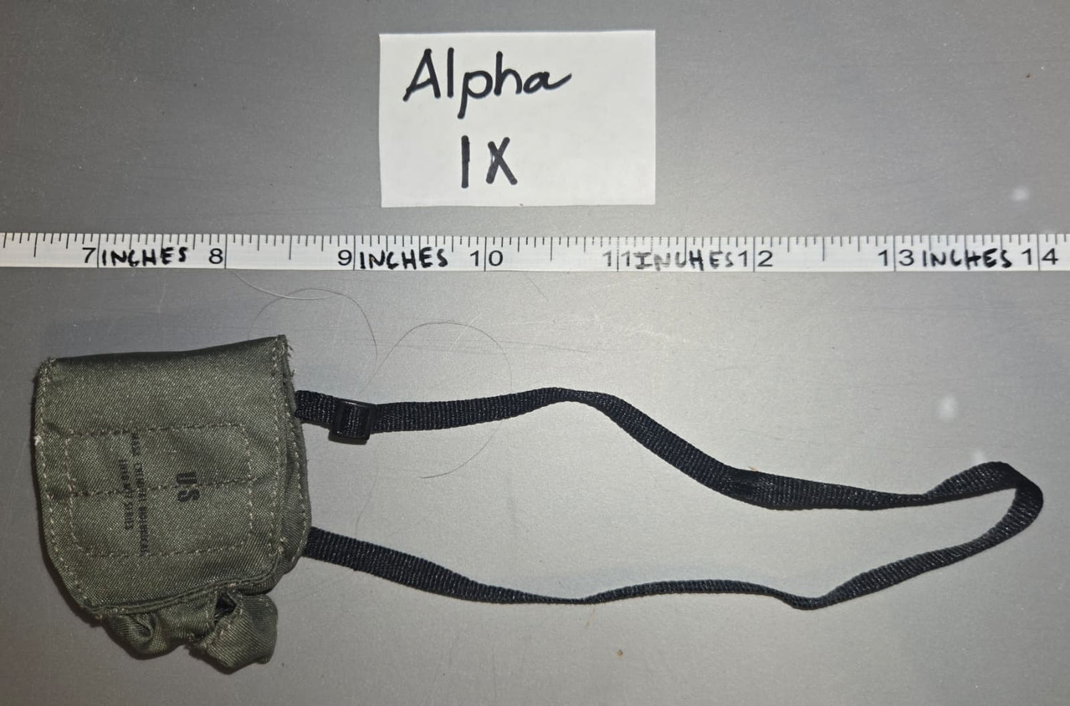 1/6 Scale Vietnam Era US Gas Mask Bag