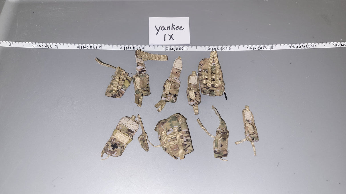 1/6 Scale Modern Era Pouch Lot
