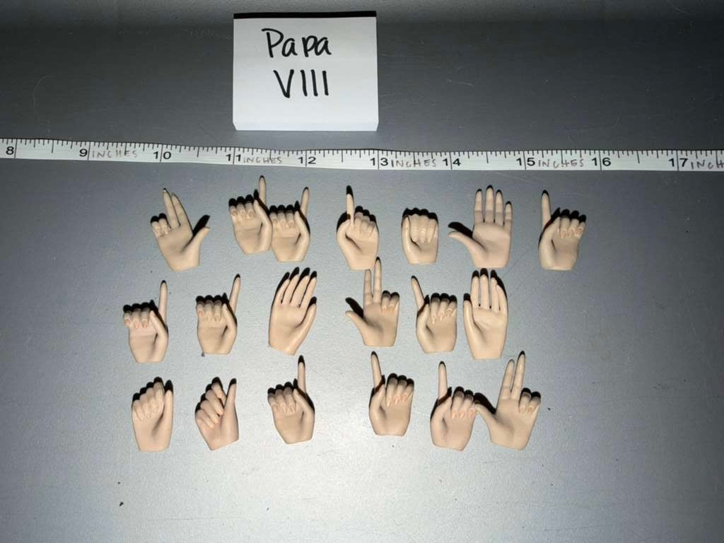 1/6 Scale Modern Era Female Hand Lot