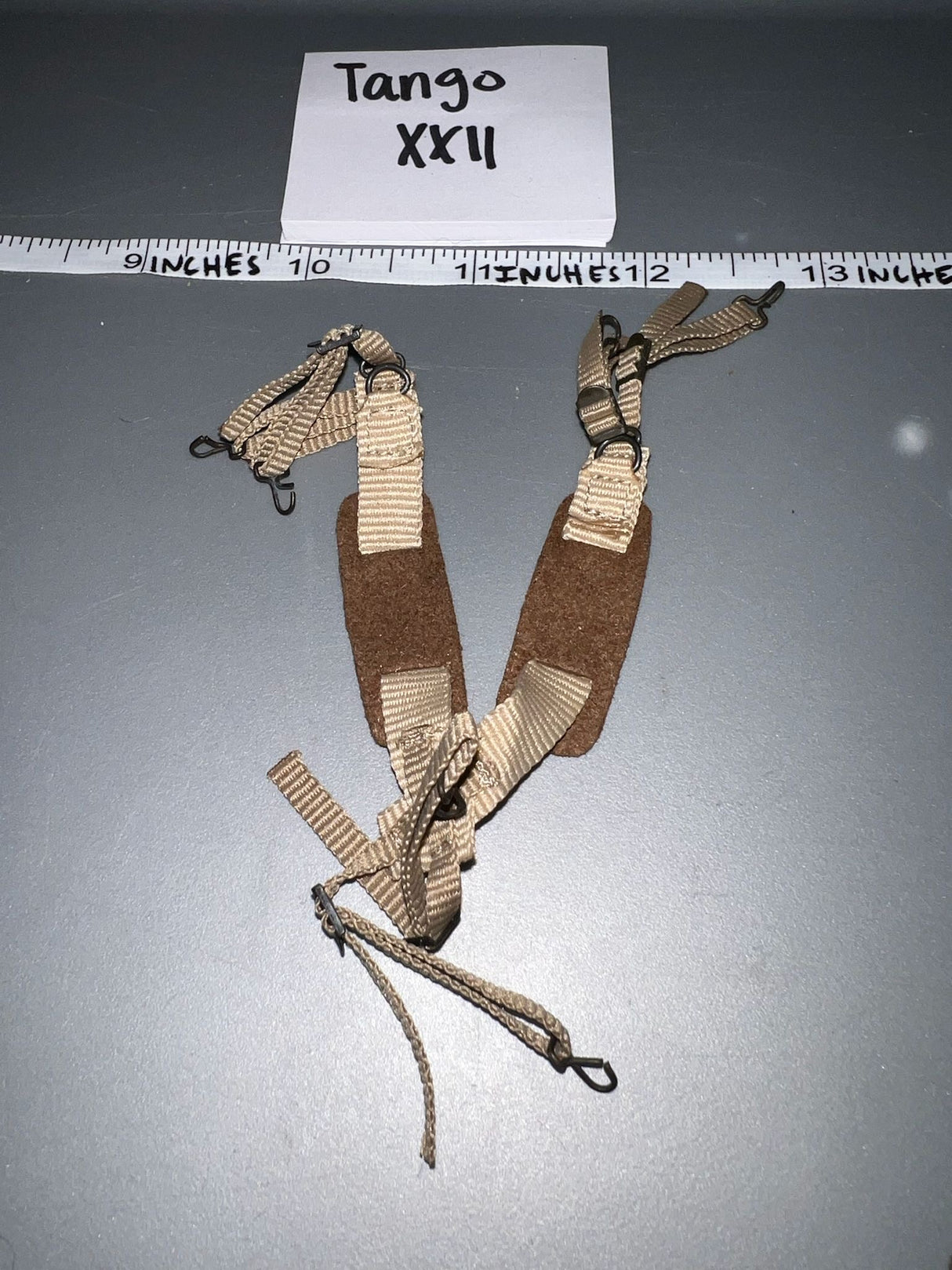 1:6 Scale WWII US Paratrooper Suspenders