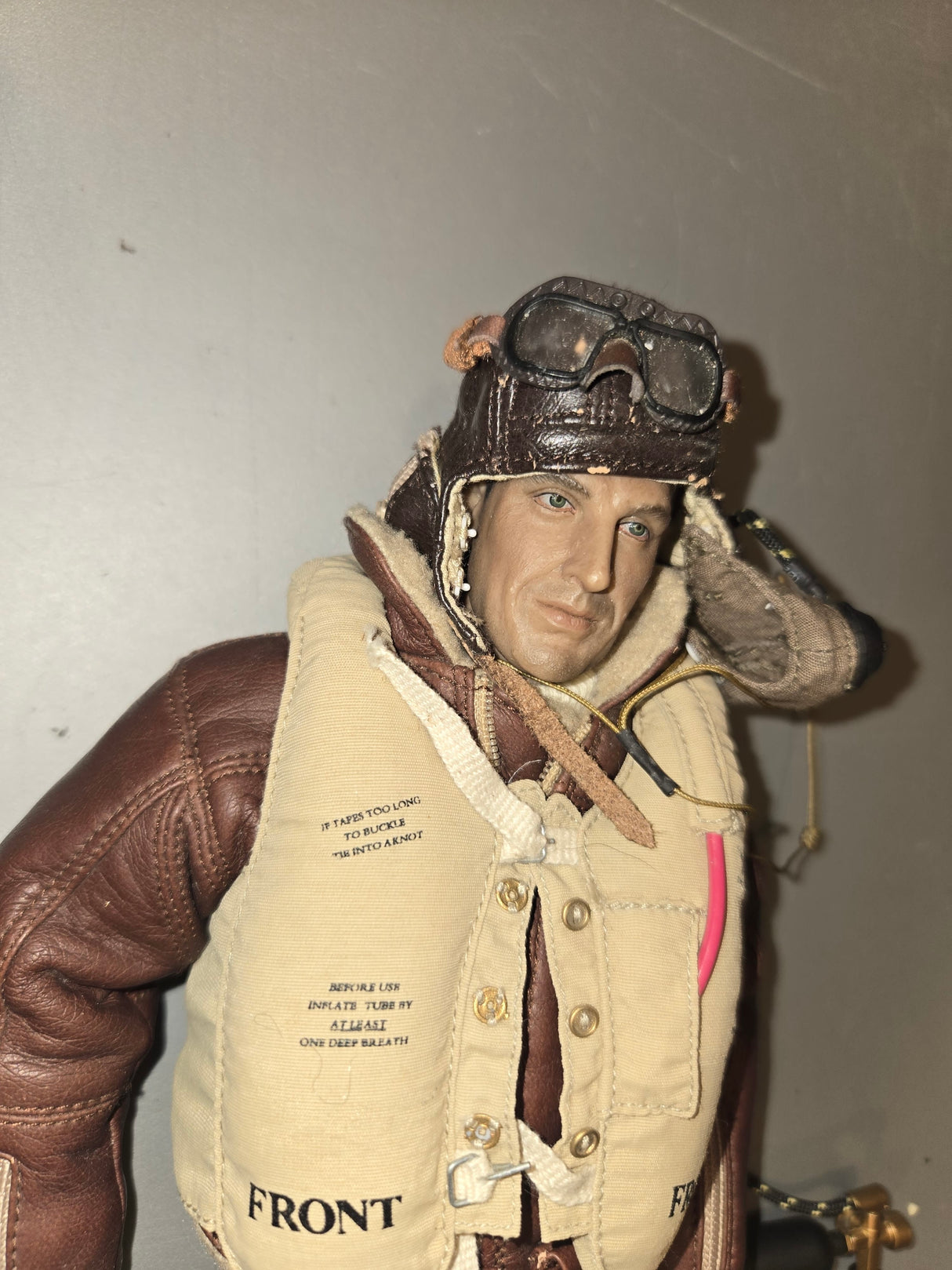 1:6 Scale WWII British Pilot Dressed Figure