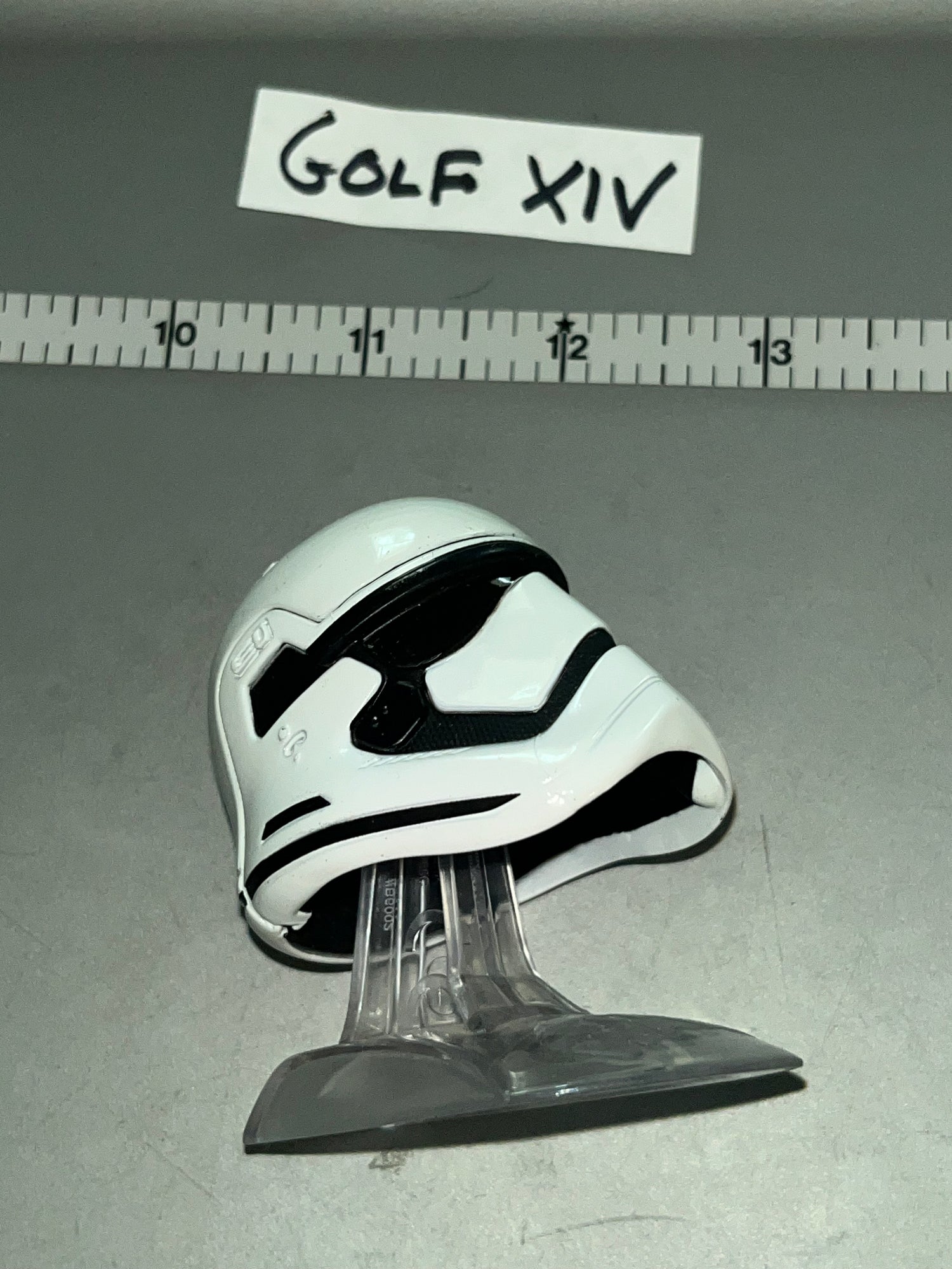 1/6 Scale Star Wars Metal First Order Helmet