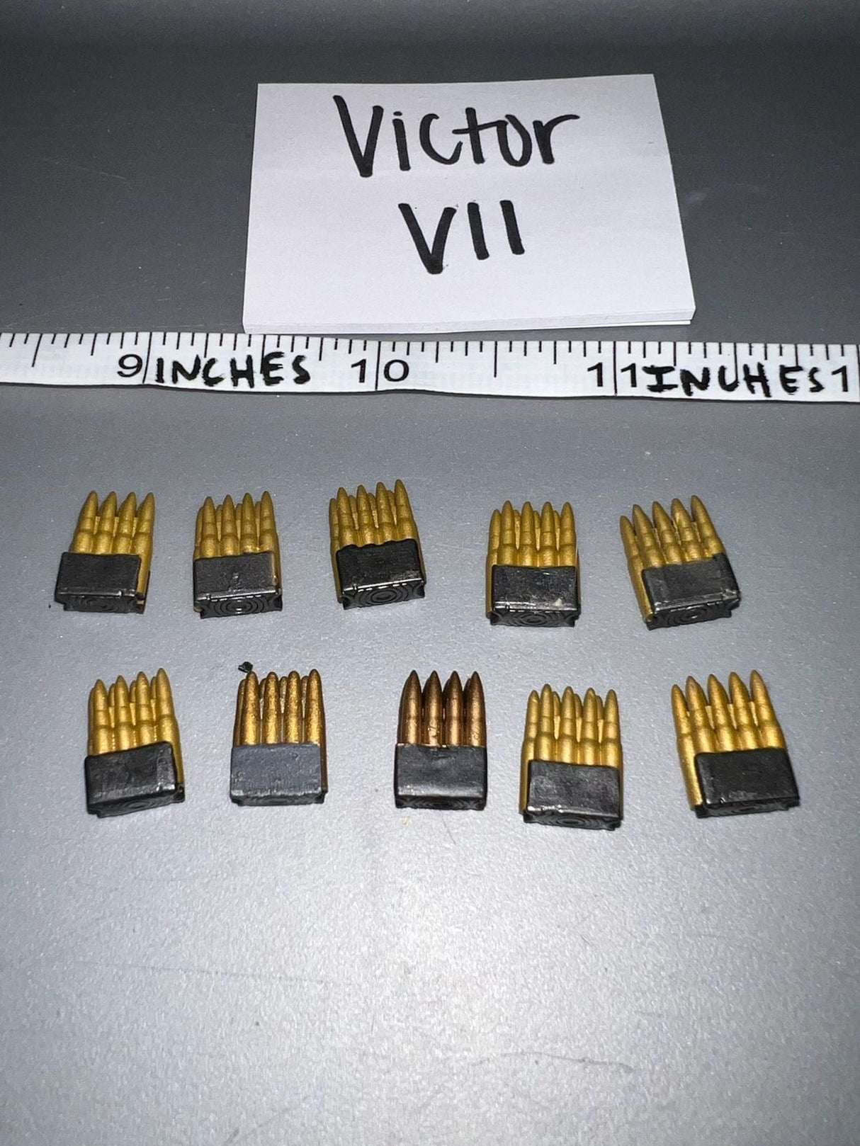 1:6 WWII US M1 Magazine Ammunition Lot