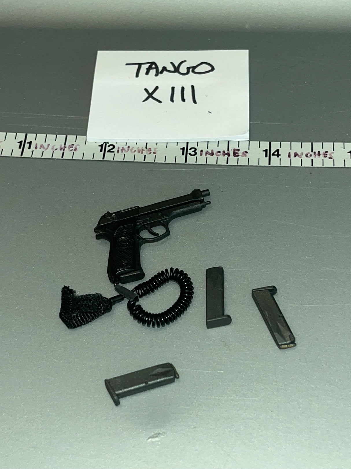 1/6 Scale Modern Pistol
