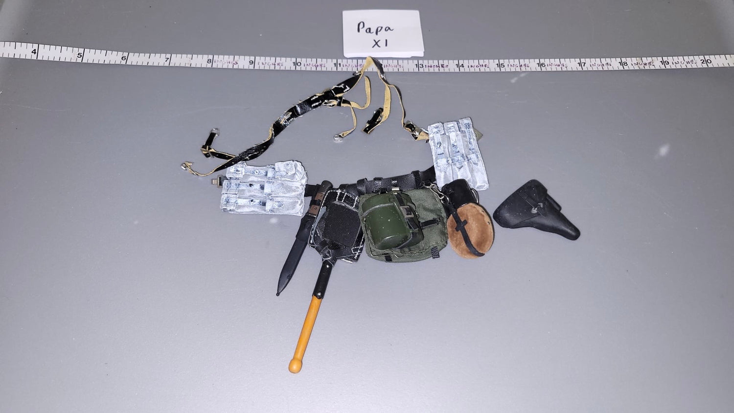 1/6 Scale WWII German Field Gear Lot