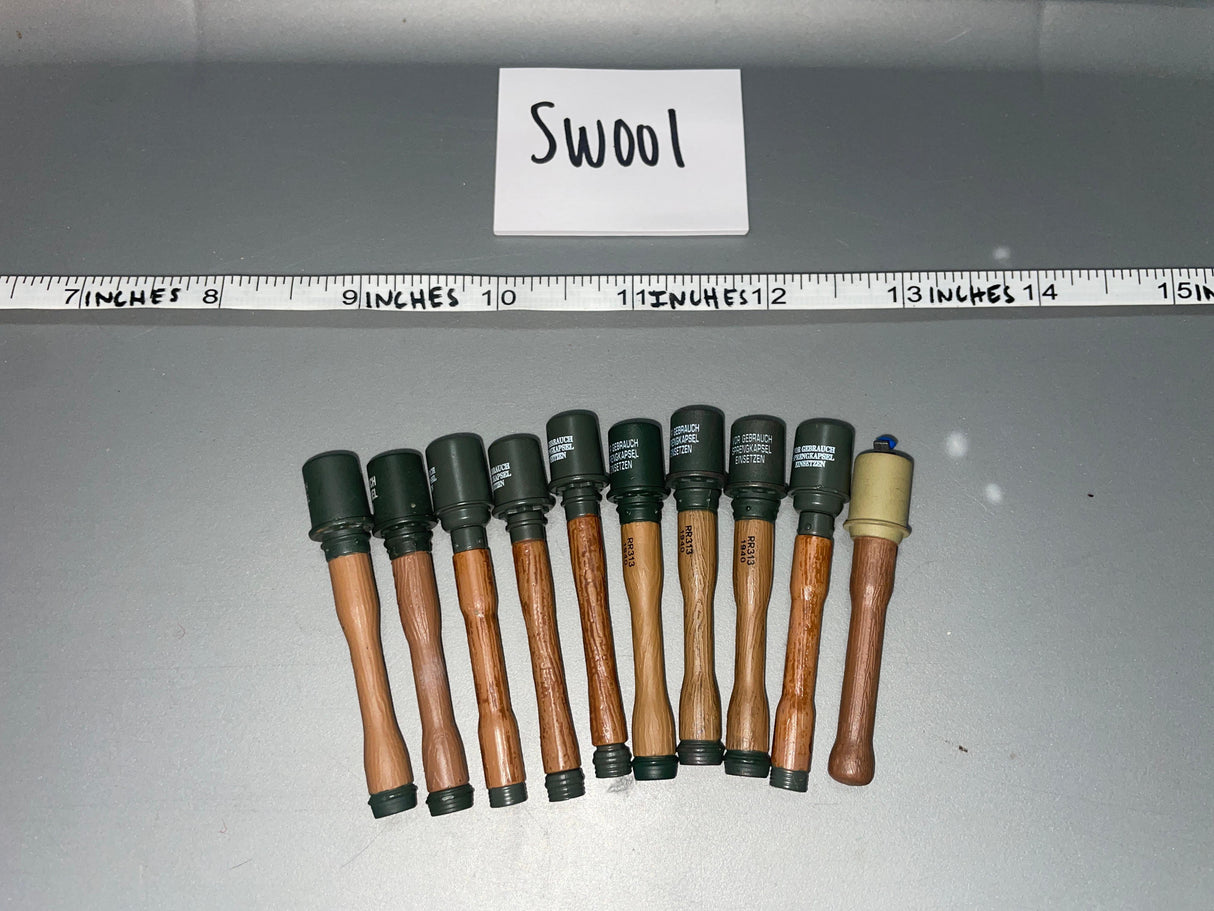 1/6 WWII German Grenade Lot