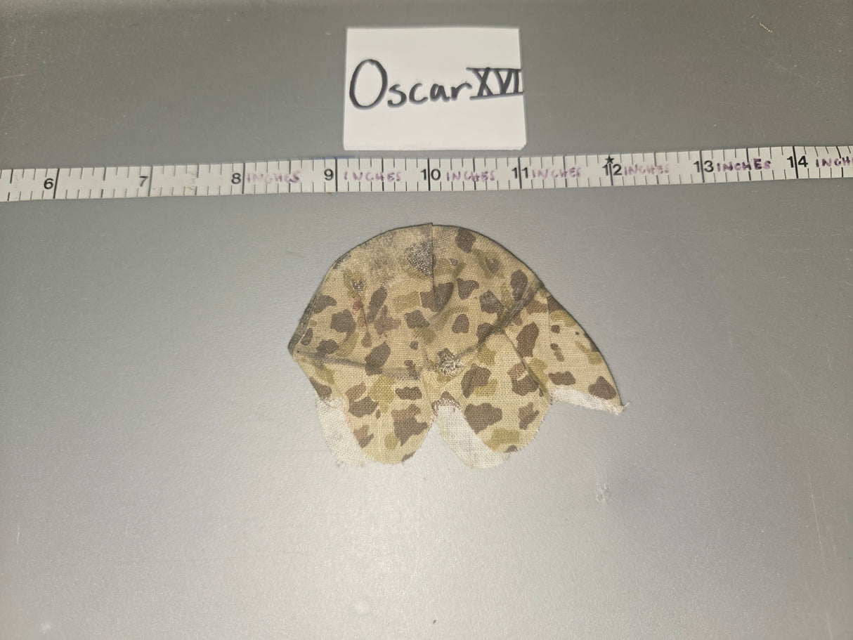 1/6 WWII US Brown Marine Pattern Helmet Cover -