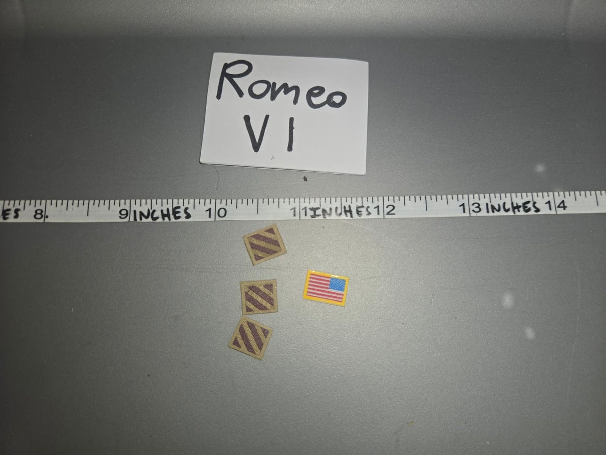 1/6 Scale Modern Patch Lot