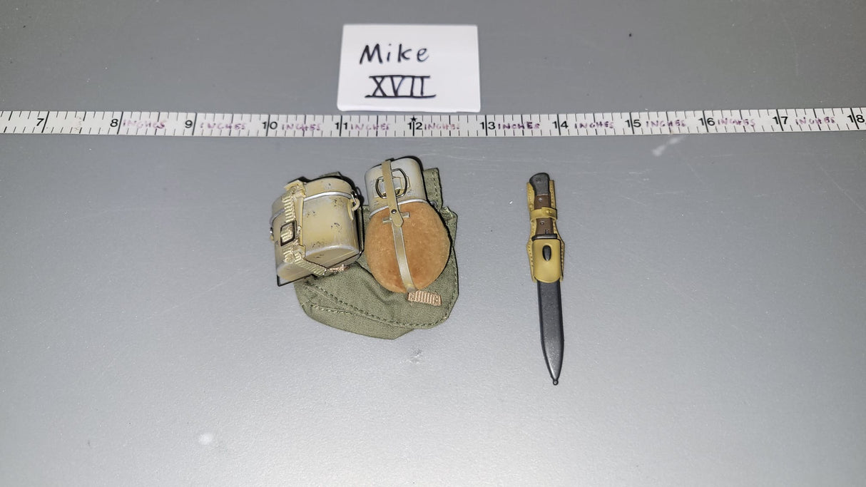 1/6 Scale WWII German Afrikakorps Field Gear Lot