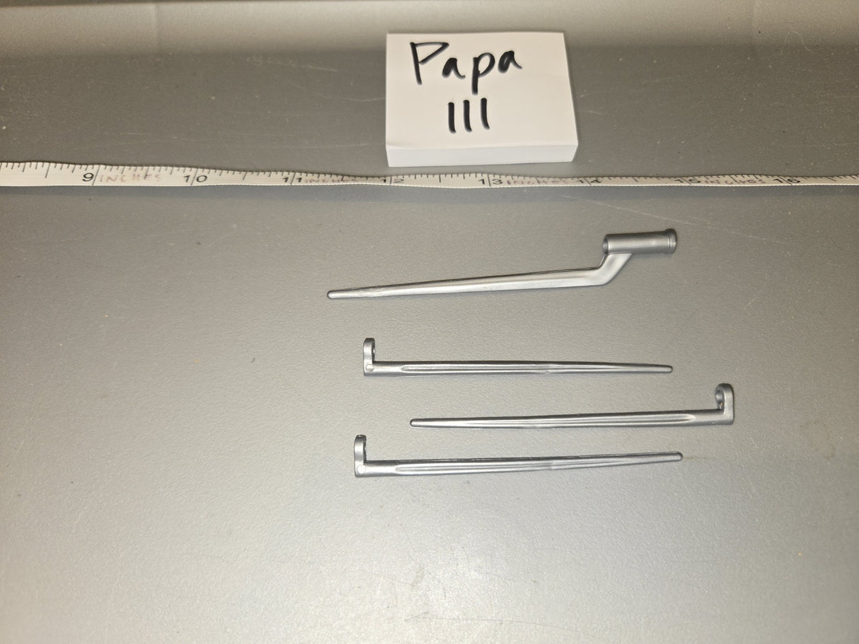 1/6 Scale WWII US Tent Stakes Lot - Papa III