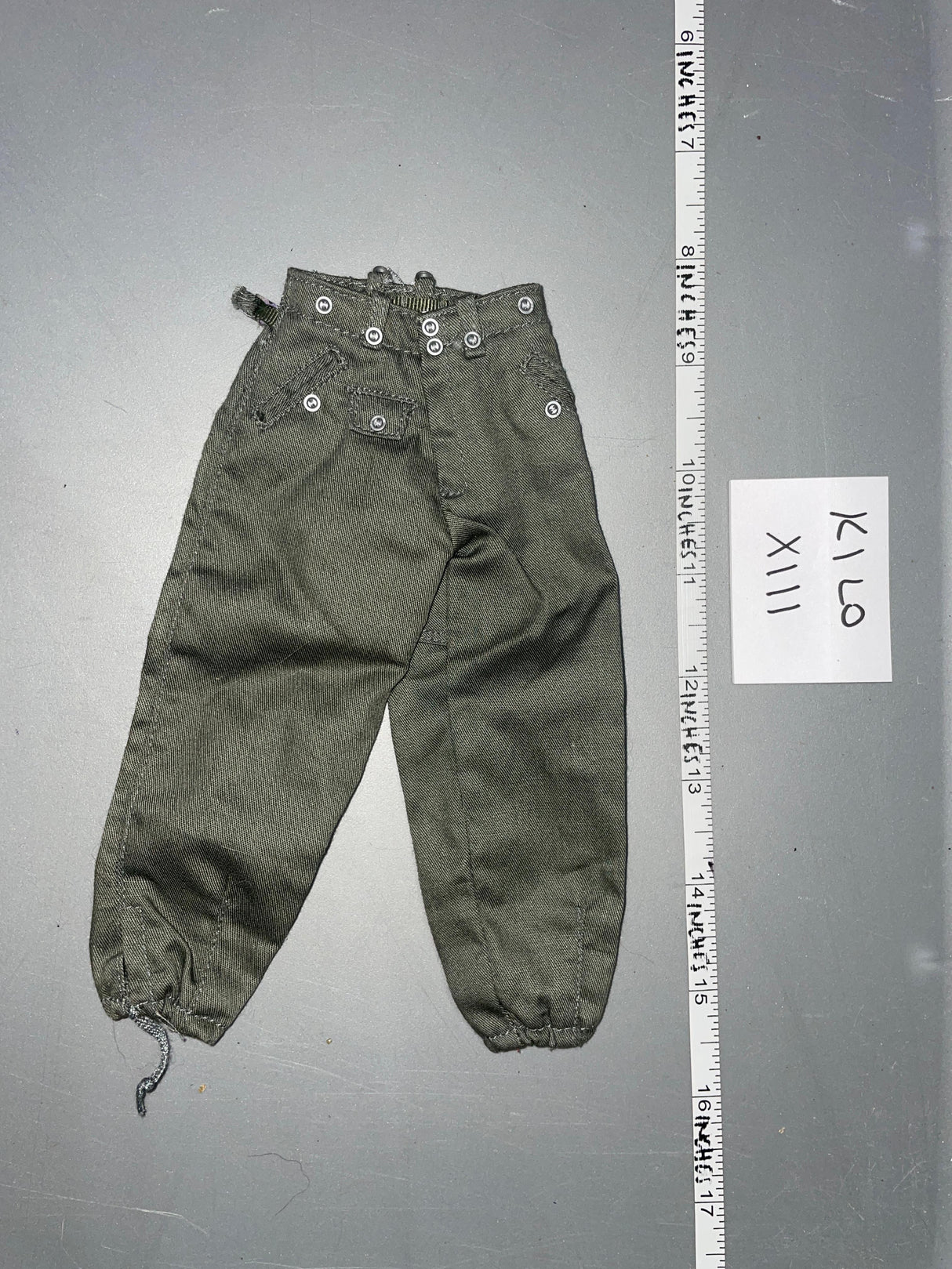 1/6 Scale WWII German Grey Pants