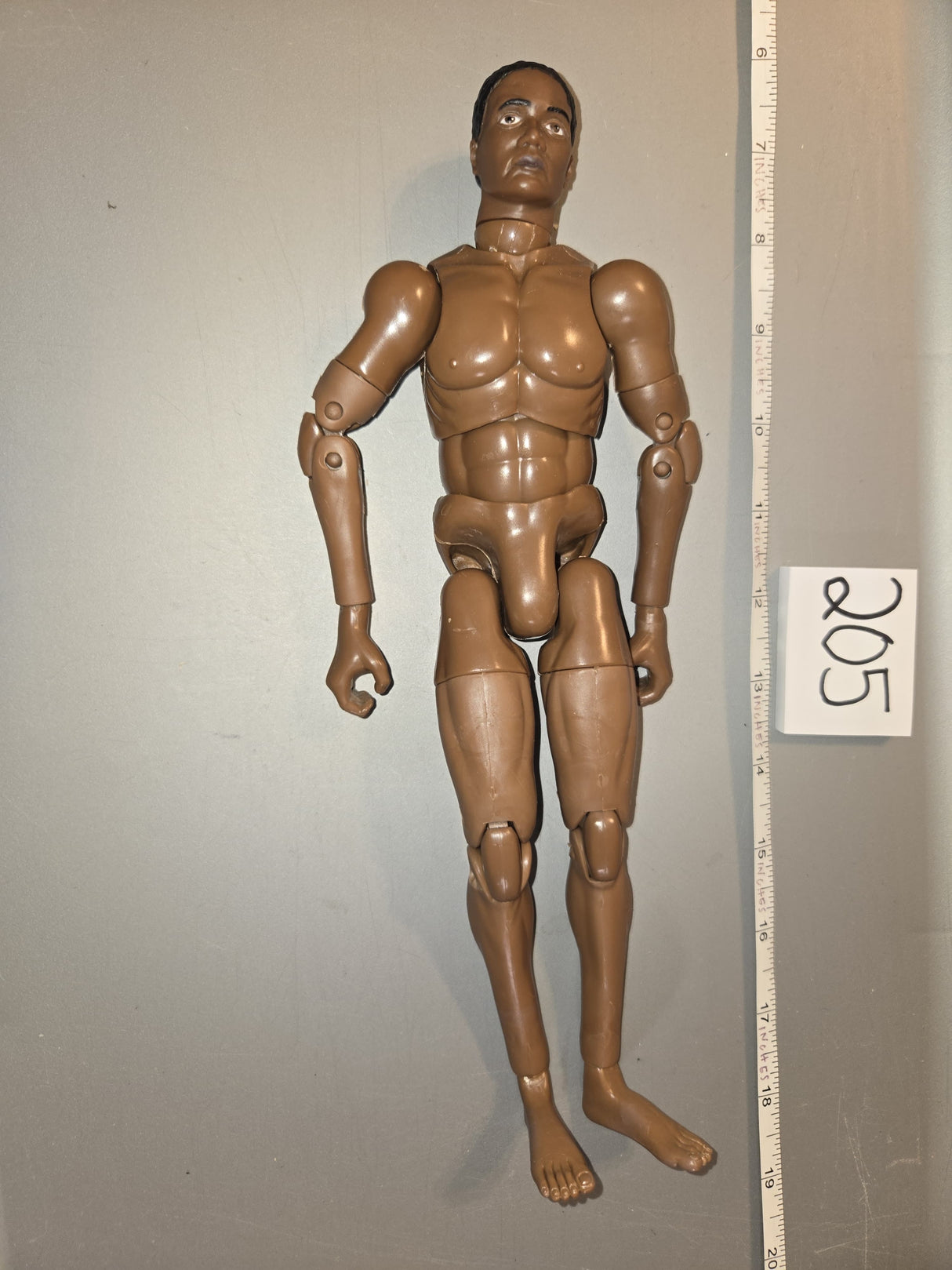 1/6 Scale Nude African American Ultimate Soldier Figure