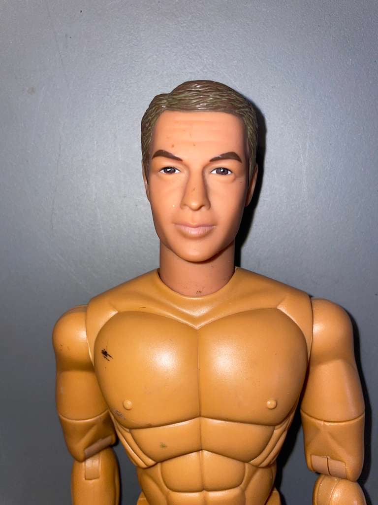 1/6 Scale Nude Power Team Figure