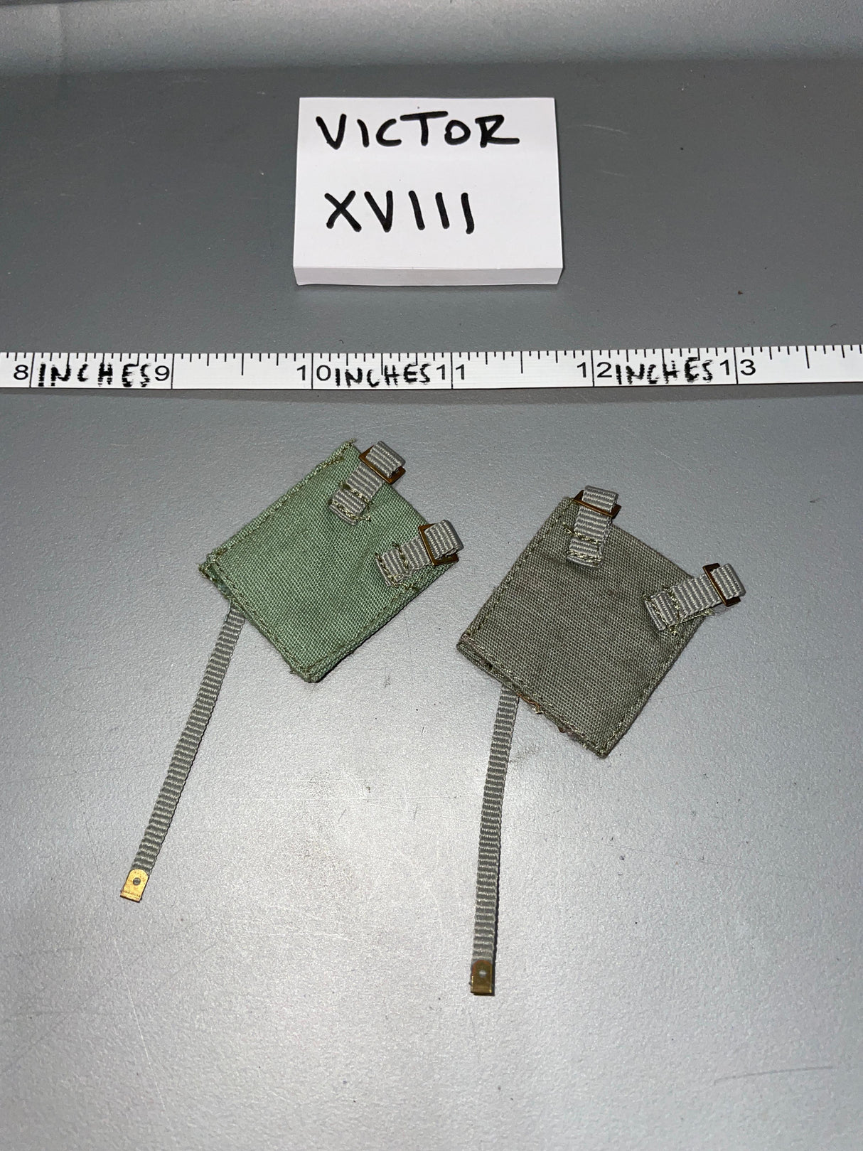 1:6 Scale WWII British Entrenching Tool Cover Lot