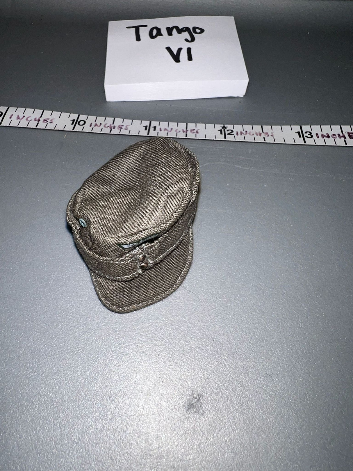1/6 Scale WWII German Grey Field Cap