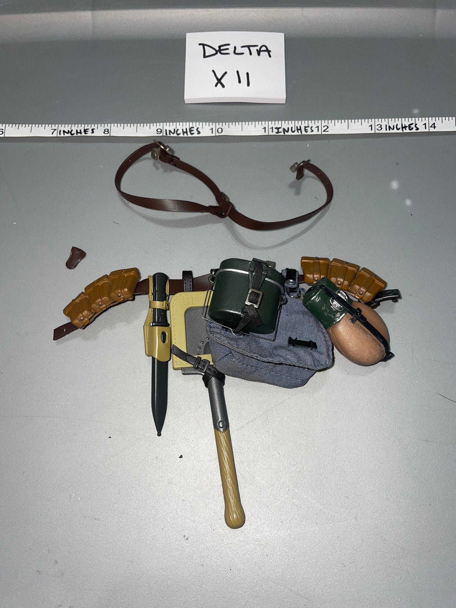 1/6 Scale WWII German Luftwaffe Field Gear Lot