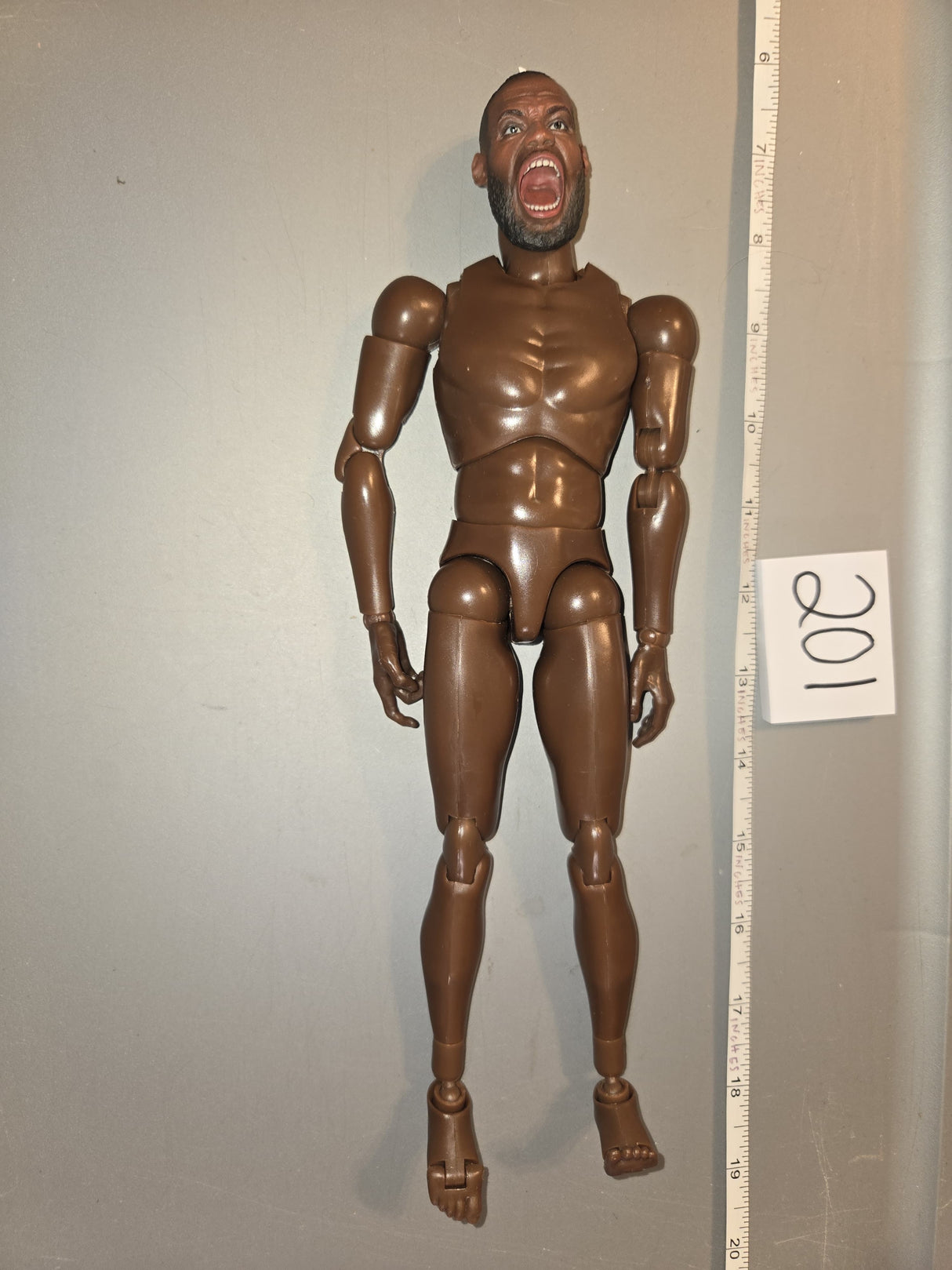 1/6 Scale Nude Basic Figure - African American