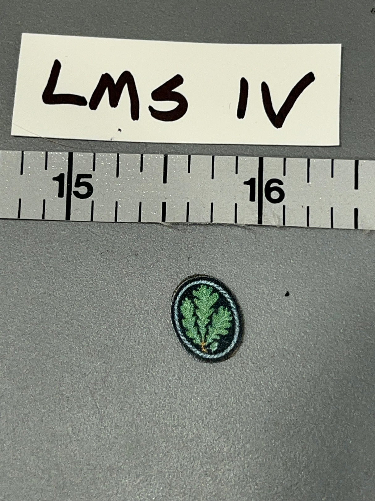 1/6 Scale WWII German Patch - Jager QORange