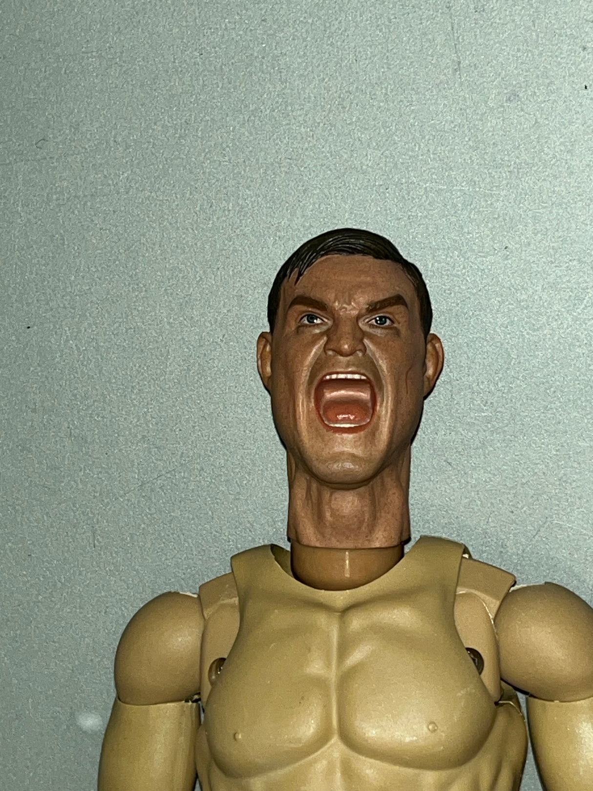 1/6 Scale WWII German Nude Yelling Figure -UJINDOU Kharkov Panzergrenadier