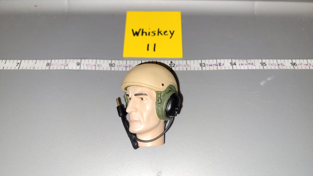 1/6 Scale Dragon Head Sculpt - Modern Tanker Helmet