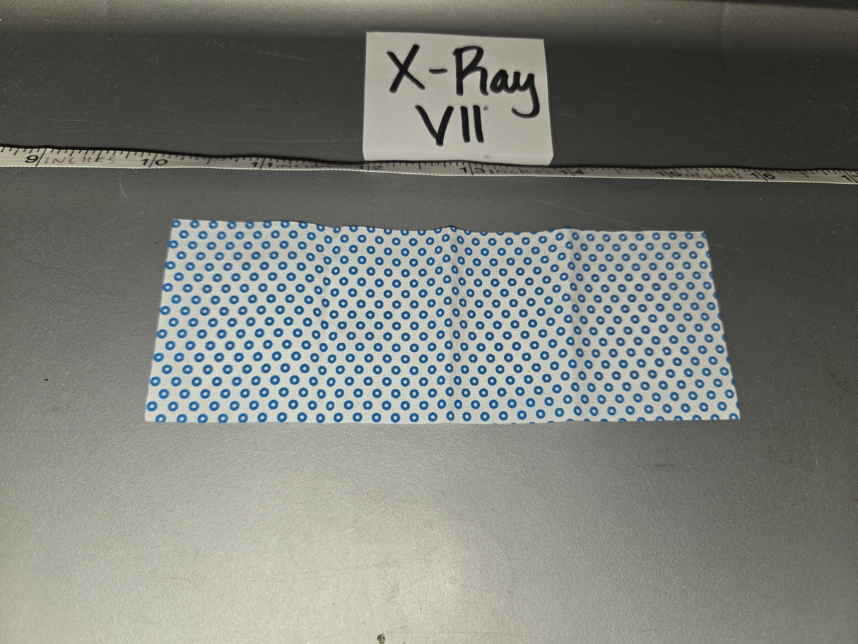 1/6 Scale White Polka Dot Print Bandana - X-Ray VII