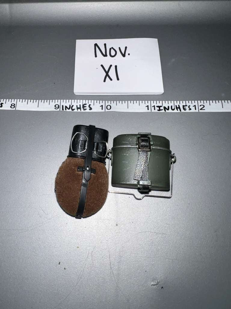 1/6 years Scale WWII German Mess Kit