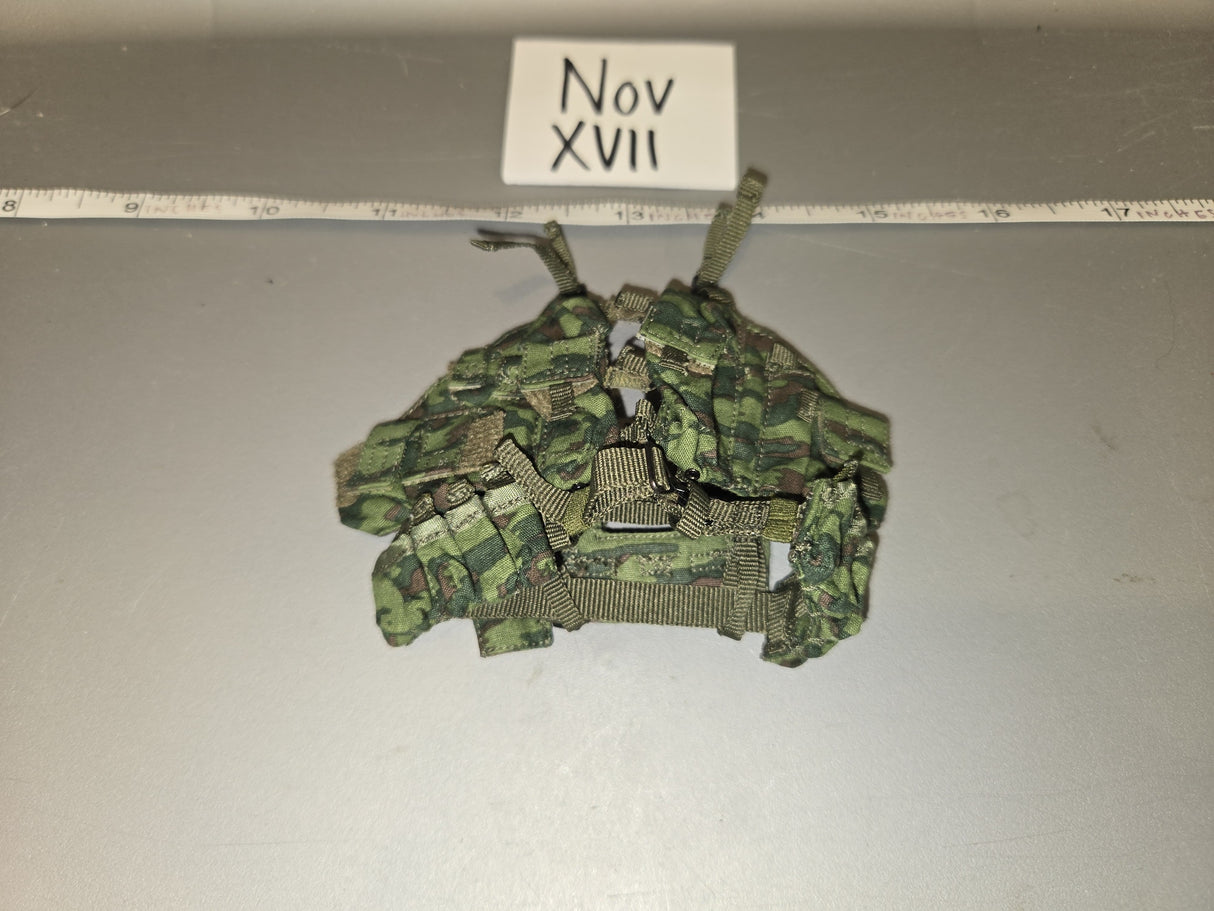 1/6 Scale Modern Russian Tactical Assault Vest Load Bearing Rig