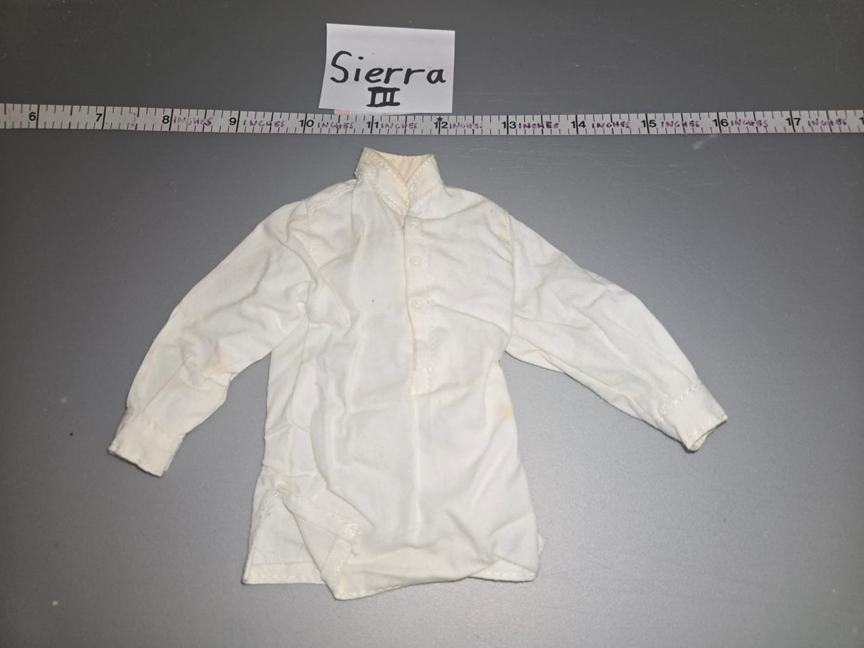 1/6 Scale WWII German White Dress Shirt