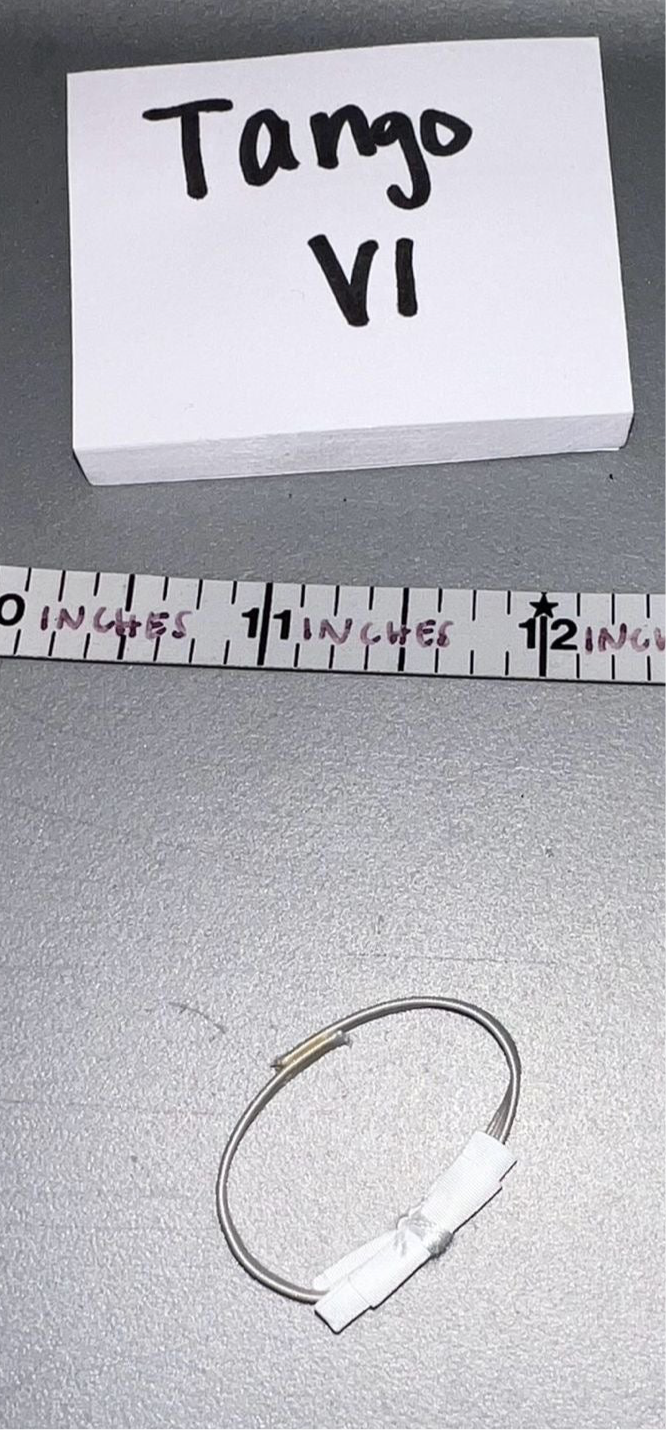 1/6 Scale WWII German White Dress Bow Tie - DID