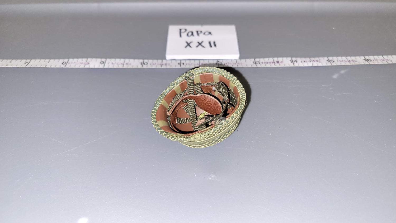 1/6 Scale WWII US Paratrooper Helmet - Soldier Story -