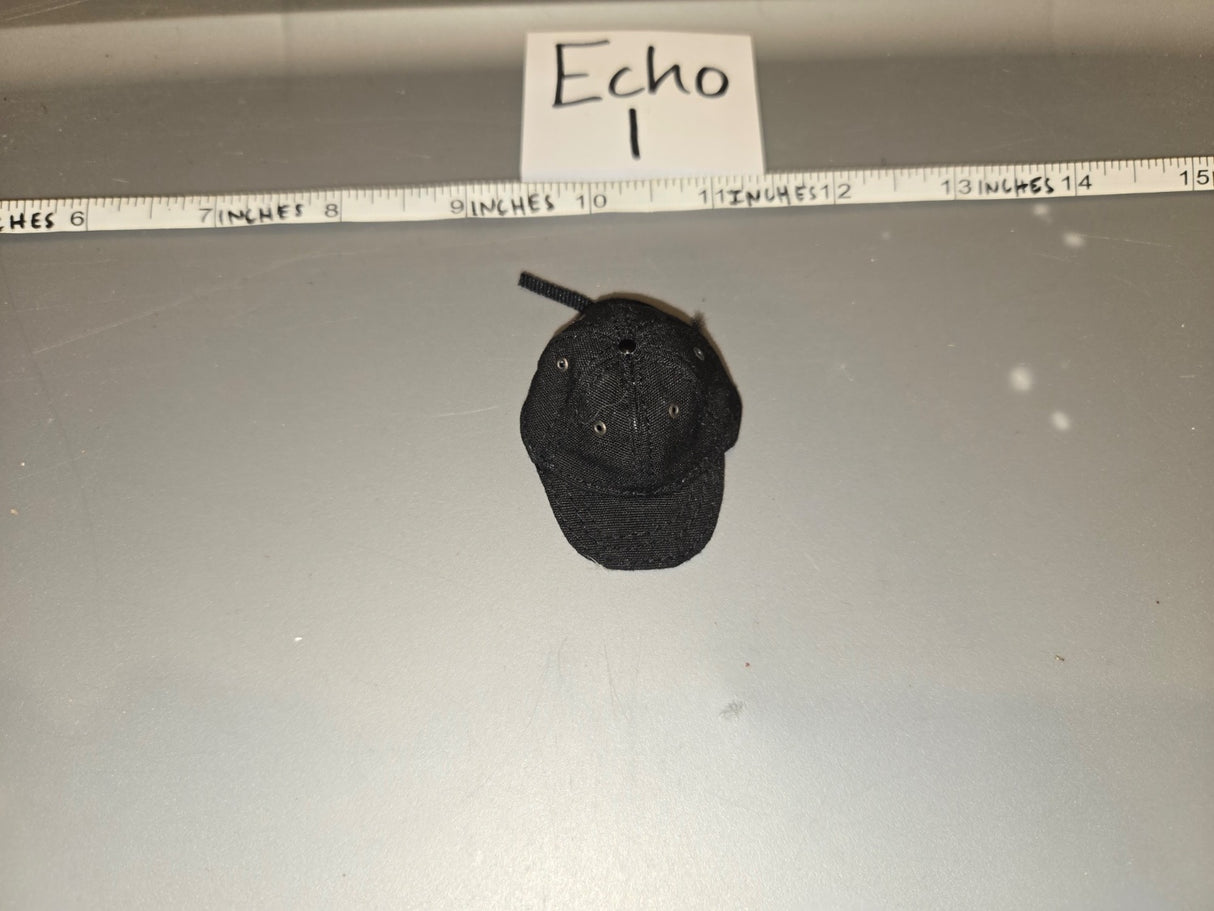 1/6 Scale Modern Black Baseball Cap - Echo I