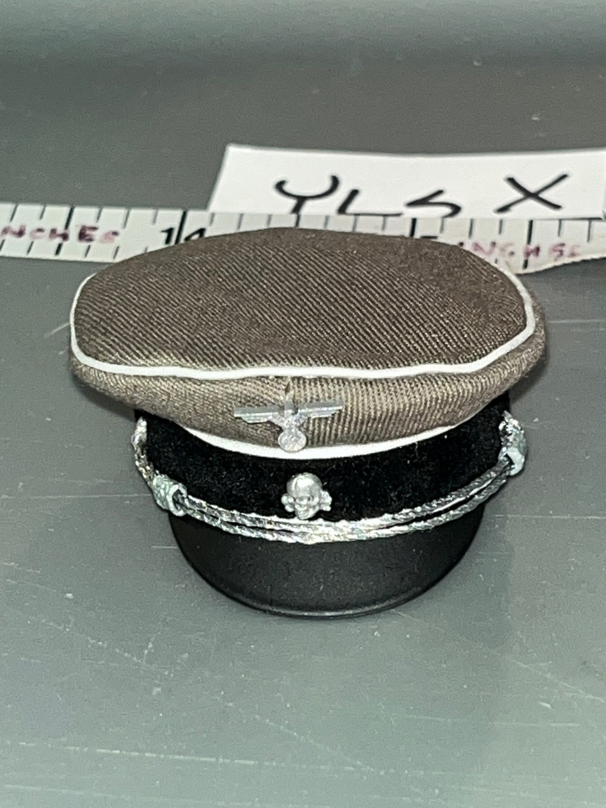 1:6 Scale WWII German Officer Hat - Whitman - Facepool FP019