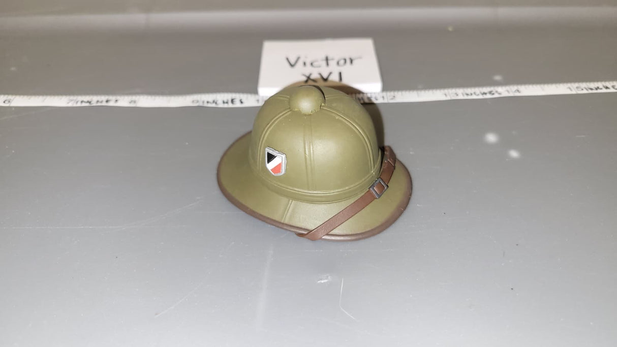 1/6 Scale WWII German Afrika Korps Pith Helmet -