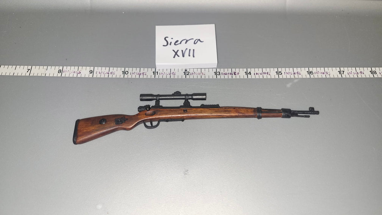 1:6 Scale WWII German Wood and Metal Kar-98 Rifle