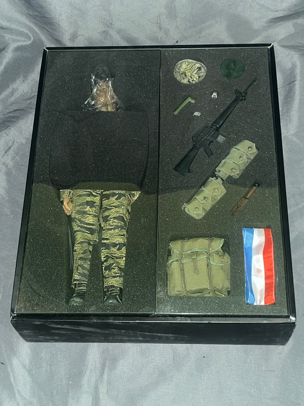 1/6 Scale Vietnam US Mobile Strike Force Command Mike Force Baron Figure - NIB Ace