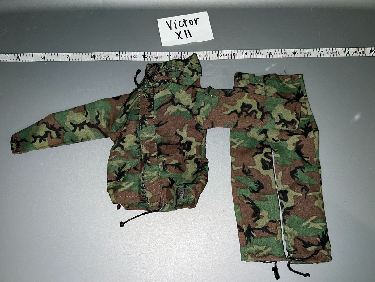 1/6 Scale Modern Era Woodland Rain Suit