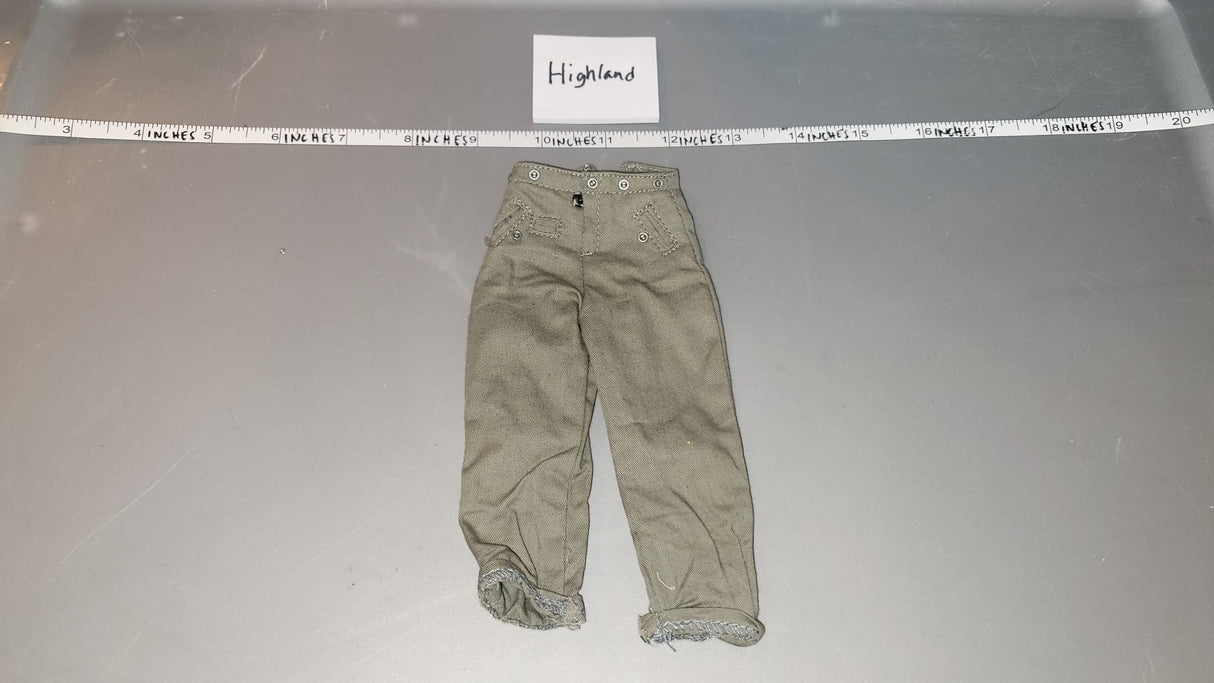 1/6 Scale WWII German Grey Pants