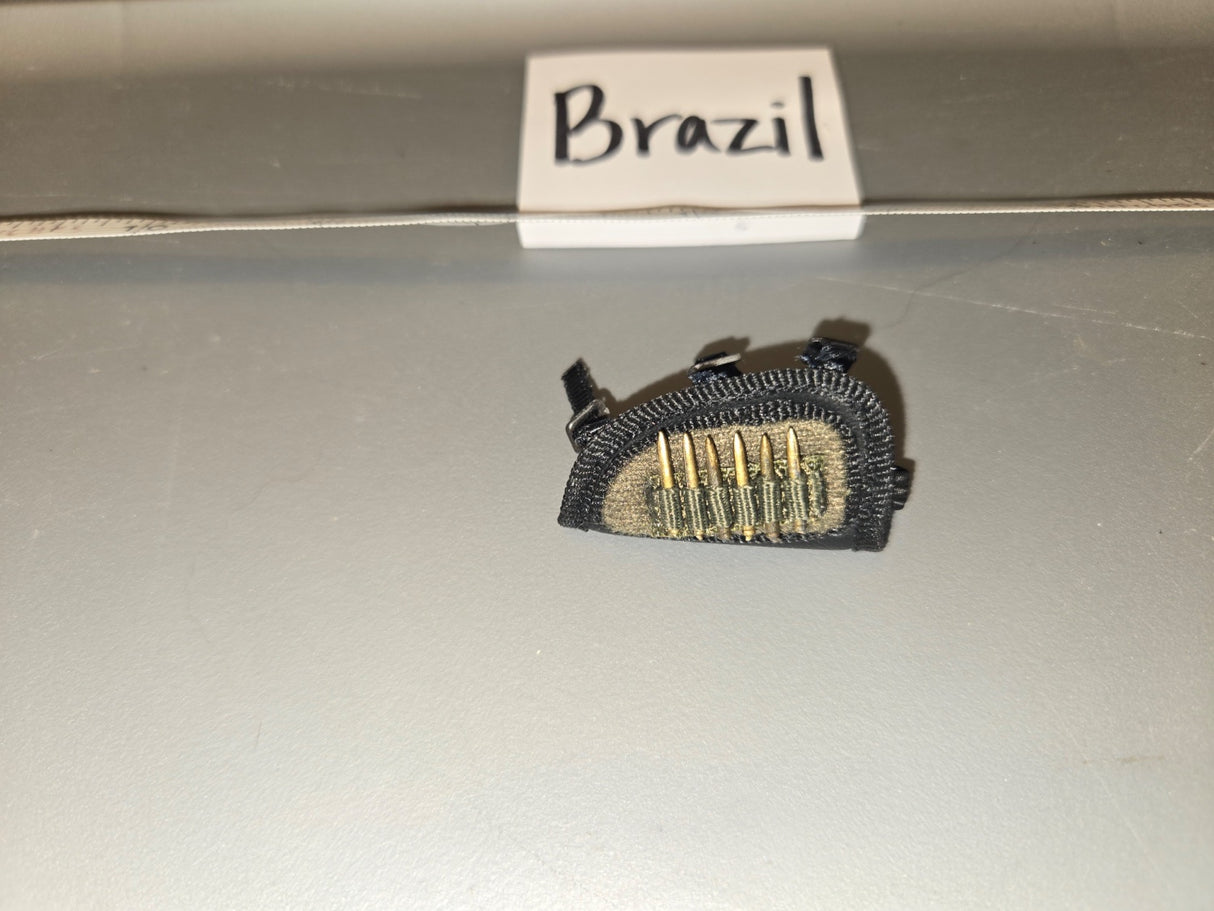 1/6 Scale WWII German Kar-98 Rifle Ammunition Bandolier - Brazil