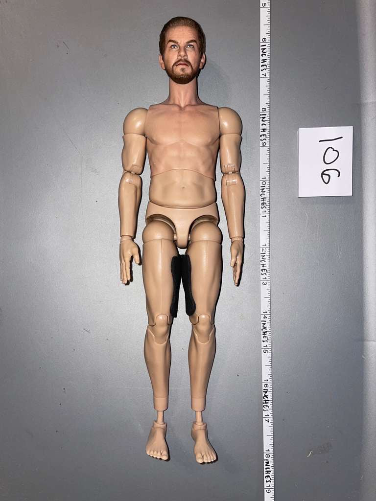 1/6 Scale Nude DAM Figure - Red Wings Seal