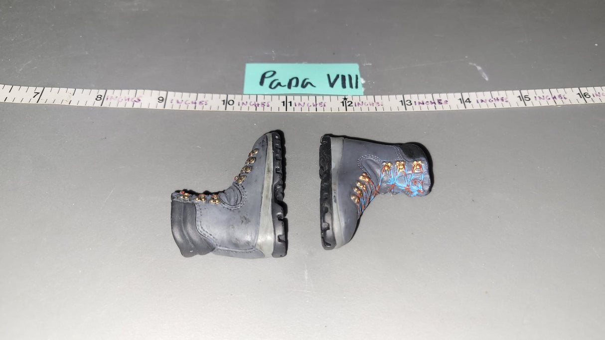 1/6 Scale Modern Mountain Search and Rescue Hiking Boots