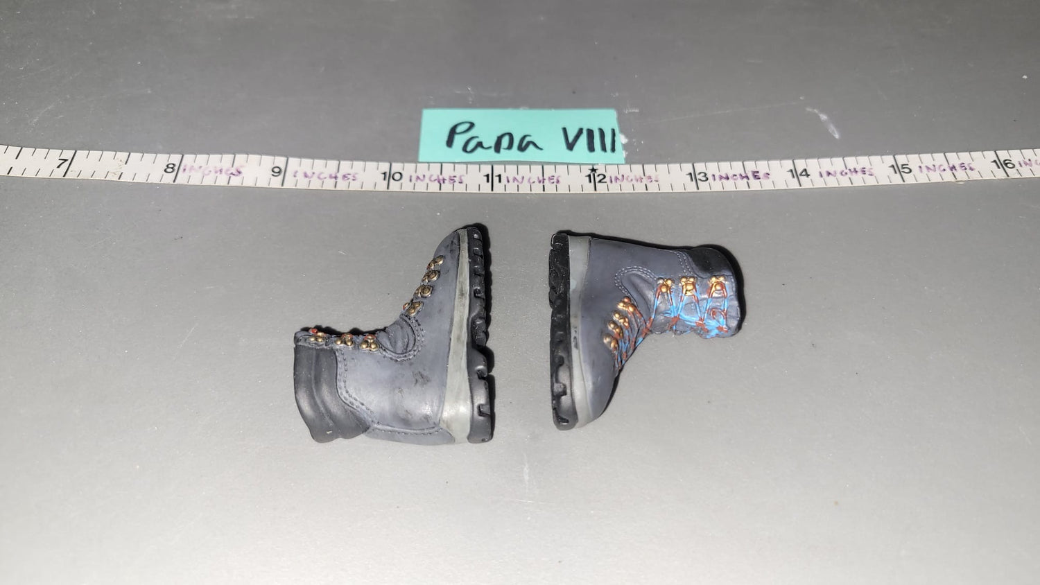 1/6 Scale Modern Mountain Search and Rescue Hiking Boots