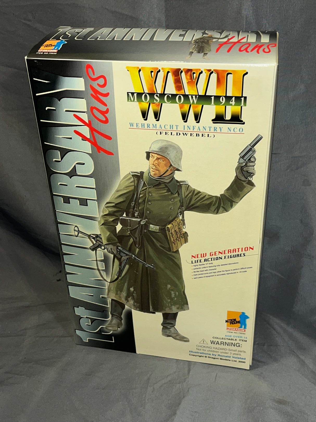 1/6 Scale WWII German Hans Wehrmacht Infantry NCO Winter Moscow - NIB Dragon