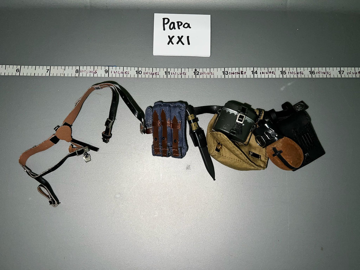 1/6 Scale WWII German Field Gear Lot