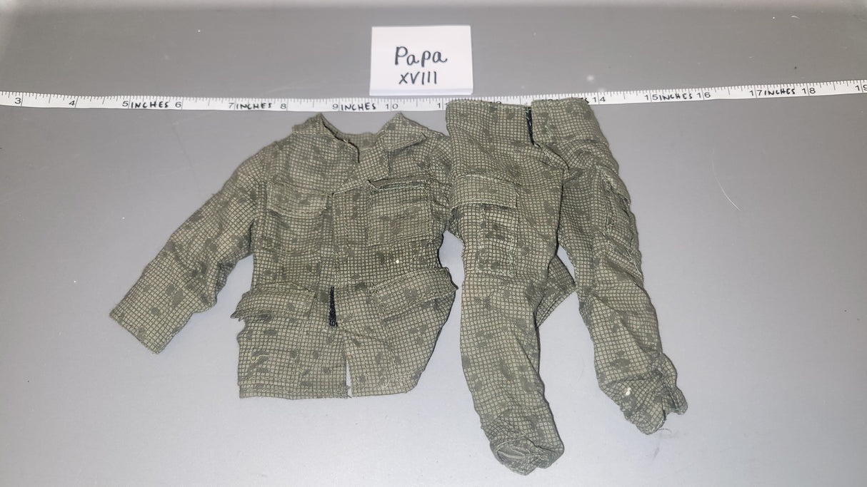 1/6 Scale Modern Era Desert Night Camouflage Uniform