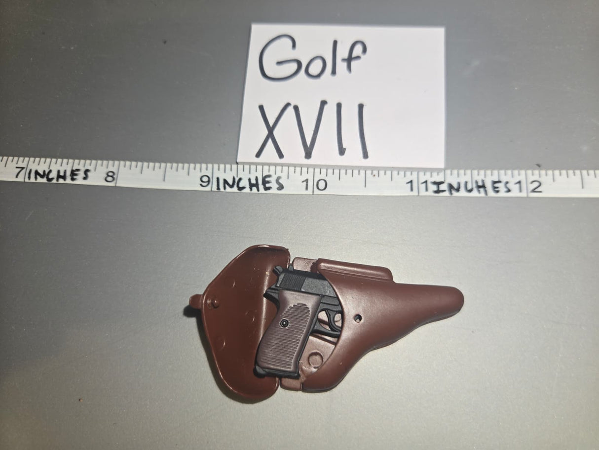 1/6 Scale WWII German Pistol and Holster