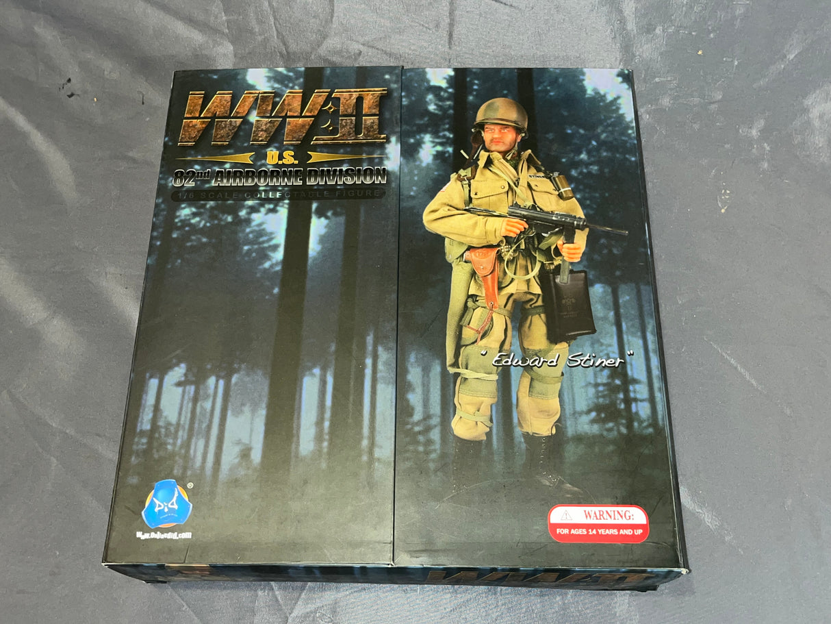 1/6 Scale WWII US Normandy Paratrooper Edward Stiner - NIB DID - *BR*