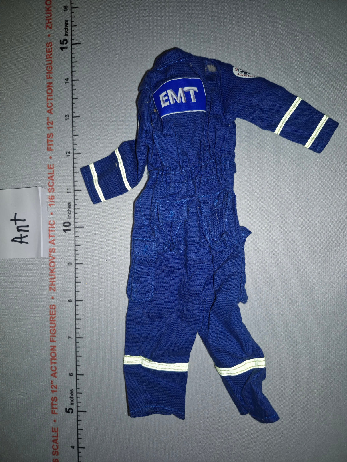 1/6 Scale Ultimate Soldier Modern Era EMT Medical Female Coveralls Uniform with Reflective Strips
